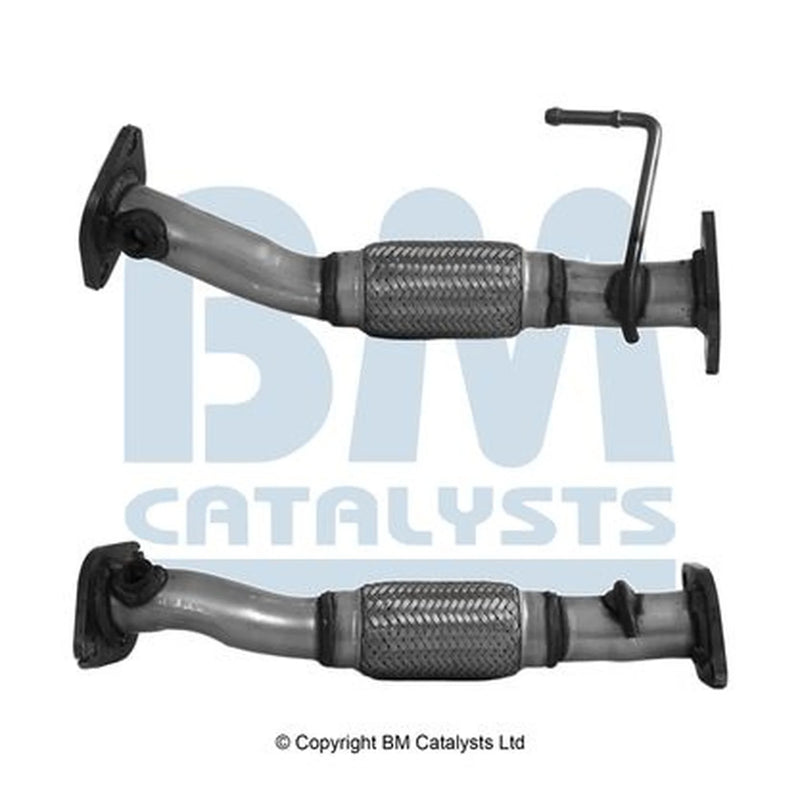 BM Catalysts Exhaust Pipe OD fits Kia Rio IV 2017 on 1.25