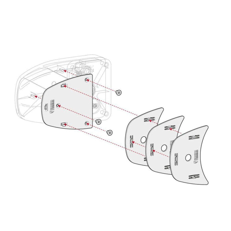 Fiamma Kit Spacer Safe Door White 2017> 08230-01- Fiamma - Dynamic Drive