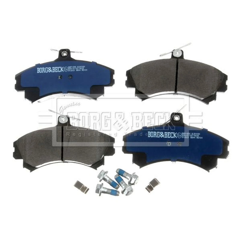 Borg & Beck Front & Rear Brake Discs & Pads fits Mitsubishi Carisma 1995-2006