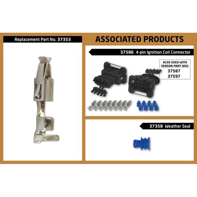 Connect Non-Insulated Female Terminals 100pc 37353 Tool Connection - Dynamic Drive