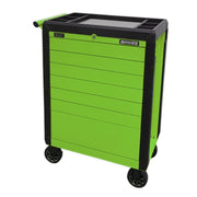 Sealey Rollcab 7 Drawer Push-To-Open Hi-Vis Green APPD7G Sealey - Dynamic Drive