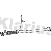 Klarius Exhaust Pipe OD fits Hyundai Coupe II 2001-2009 2.0