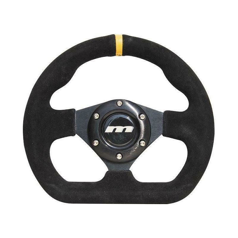 250mm Black Moulded Steering Wheel + Boss fits Honda Lantra Pony S-Coupe Mountney Classic  - Dynamic Drive