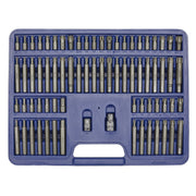 Sealey TRX-Star/Sec TRX-Star/Hex/Ribe/Spline Bit Set 74pc 1/2&3/8" AK21974 Sealey  - Dynamic Drive