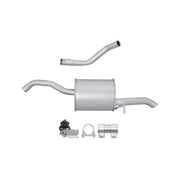Hella End Silencer Rear fits Renault Captur I 2013-2019 1.2 1.5