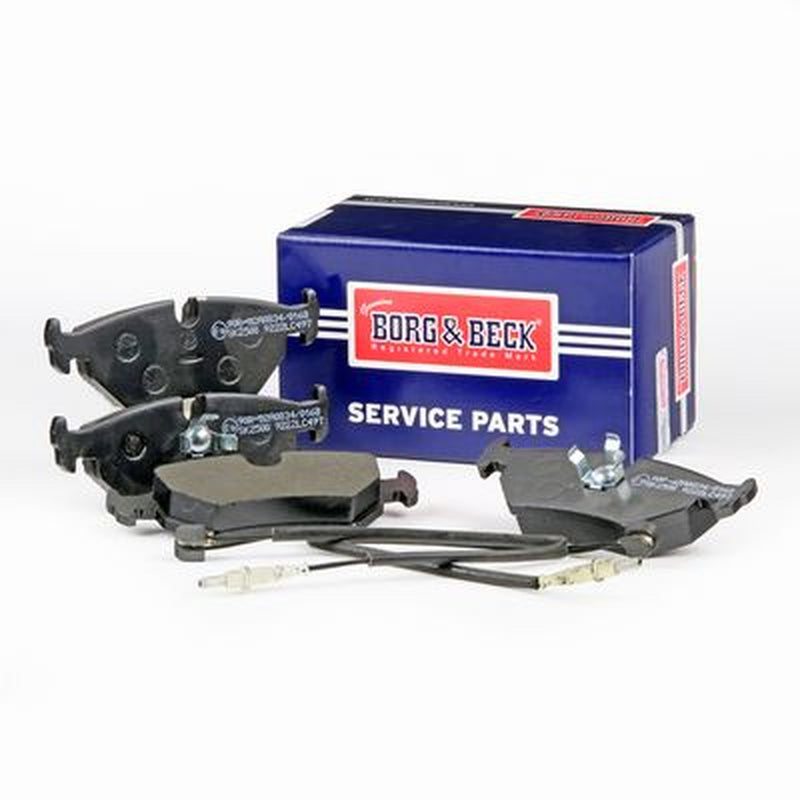Borg & Beck Front & Rear Brake Discs & Pads fits Fiat Ulysse 2000-2002 2.0