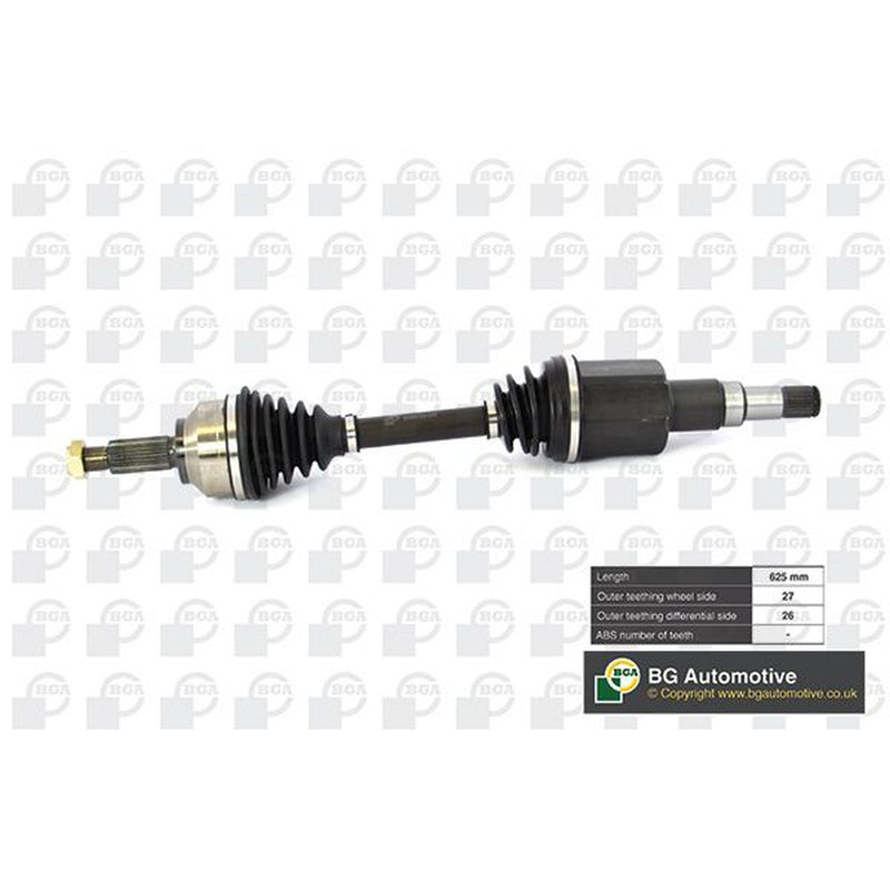 BGA CV Drive Shaft Driveshaft Front Left fits Jaguar X-Type I 2002-2009