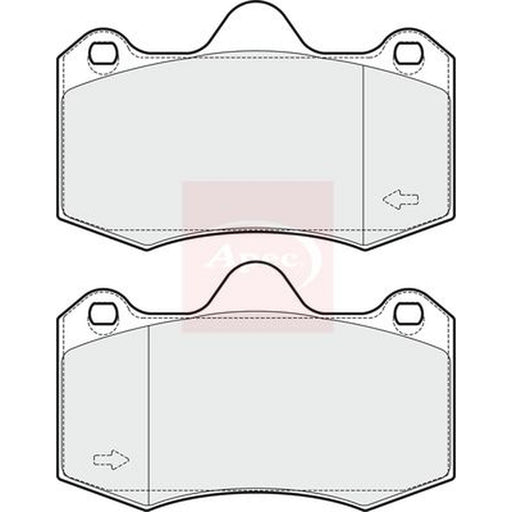 Apec Front Brake Vented Discs & Pads fits Renault Clio 2000-2005 3.0