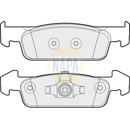 NAPA Front Brake Pad Set NBP1385