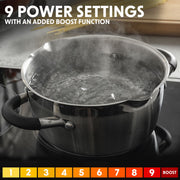 Baridi Integrated Induction Hob with 4 Cooking Zones 60cm 2800W Output Baridi - Dynamic Drive