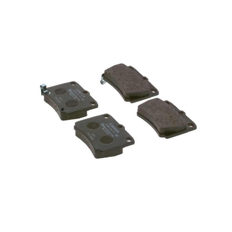 Bosch Front & Rear Pads fits Mitsubishi Shogun Sport III 2015 on 2.4