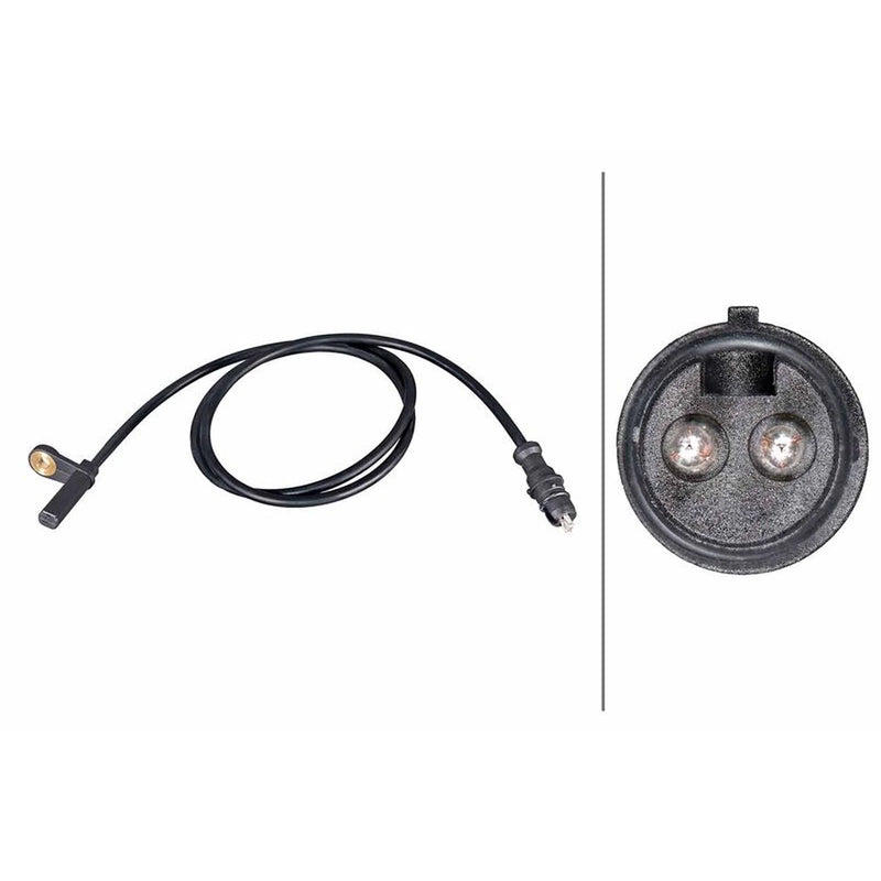 Hella ABS Wheel Speed Sensor Front fits Renault Master Pro 2004-2010