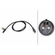 Hella ABS Wheel Speed Sensor Front 6PU 358 216-781