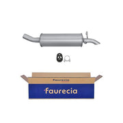 Hella End Silencer Rear fits Ford Fiesta 1989-1995 1.4