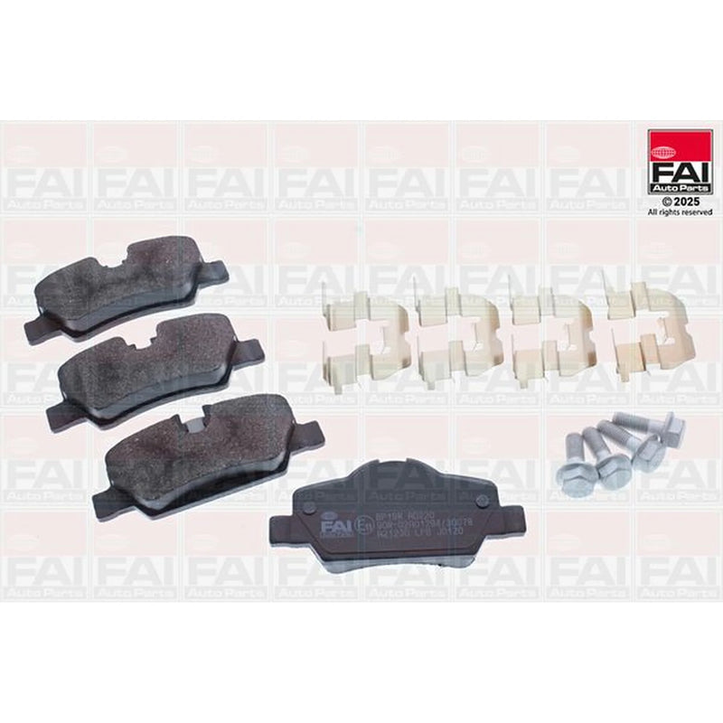 FAI Rear Brake Pad Set fits Mini Mini 2013-2020