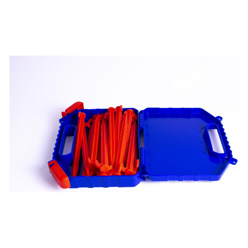 Royal Tent Awning Plastic Pegs x20 Cary Case Leisure Soft Ground Camping Royal  - Dynamic Drive