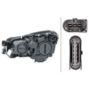 Hella Headlight Headlamp W5W Right fits Mercedes-Benz Cls 2004-2010