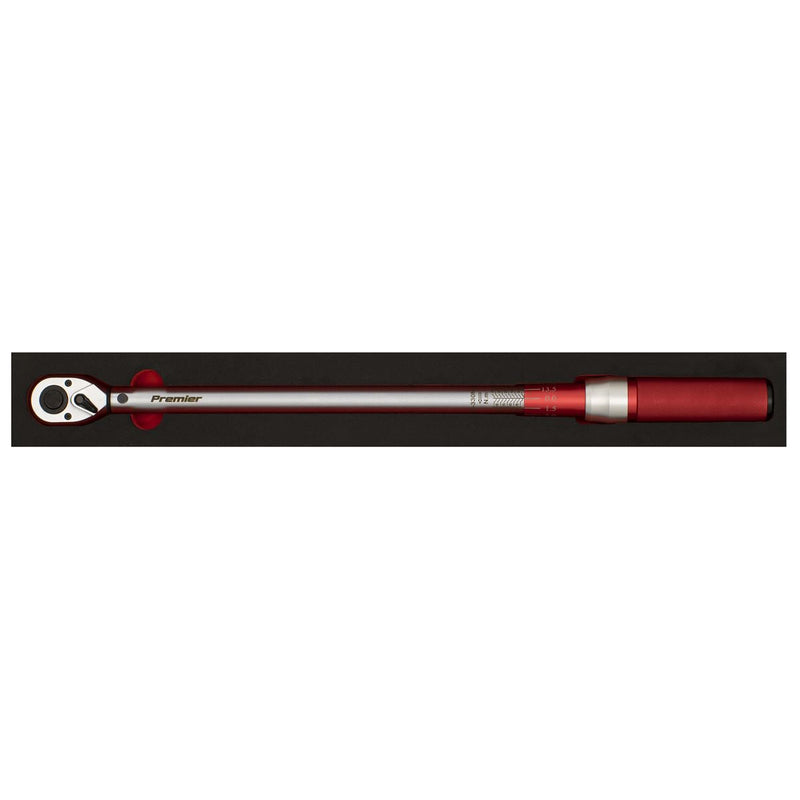 Sealey Torque Wrench Micrometer Style 1/2"Sq Drive 60-330Nm Calibrated STW905 Sealey - Dynamic Drive