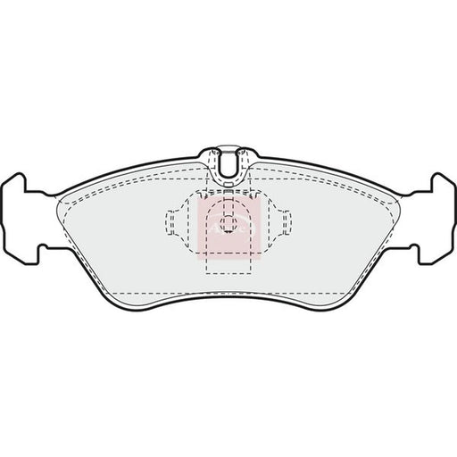 Apec Rear Brake Pad Set PAD929