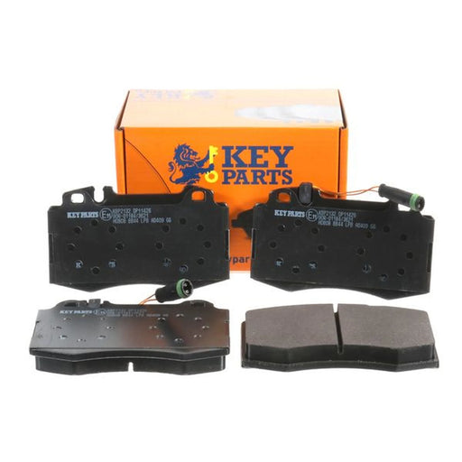 Key Parts 4 x Front Brake Pad Set fits Mercedes-Benz C-Class 2001-2008