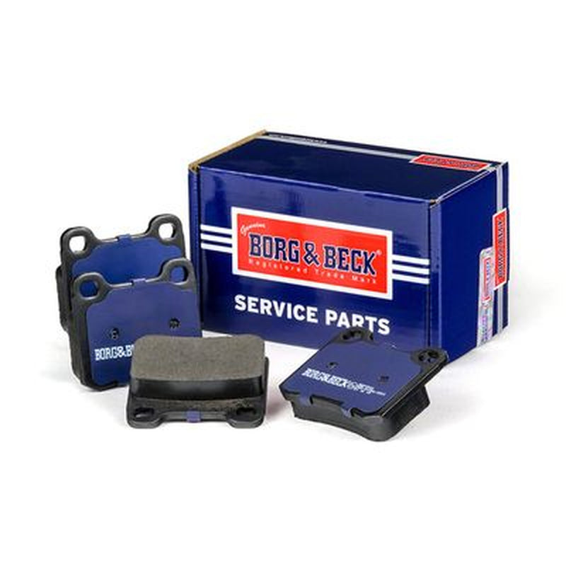 Borg & Beck Front & Rear Brake Discs & Pads fits Mercedes-Benz C-Class 1993-2000