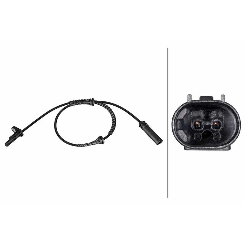 Hella ABS Wheel Speed Sensor Front fits Mini Mini 2013-2020