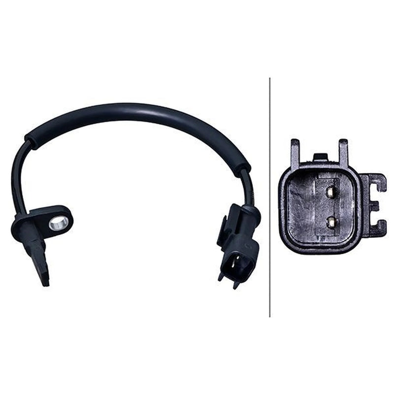 Hella ABS Wheel Speed Sensor Front fits Ford Tourneo Custom V362 Bus 2012-2023