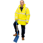 Draper High Visibility Traffic Jacket, Size L 84721 Draper - Dynamic Drive