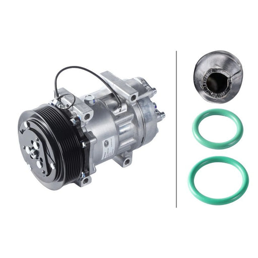 Hella Air Conditioning Compressor fits Volvo FH12 1993 on