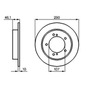 Bosch Front Brake Solid Discs & Pads fits Suzuki Vitara 1988-1998 1.6 1.9