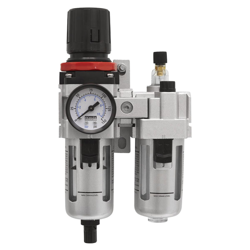 Sealey Air Filter/Regulator/Lubricator SA2001 Sealey - Dynamic Drive
