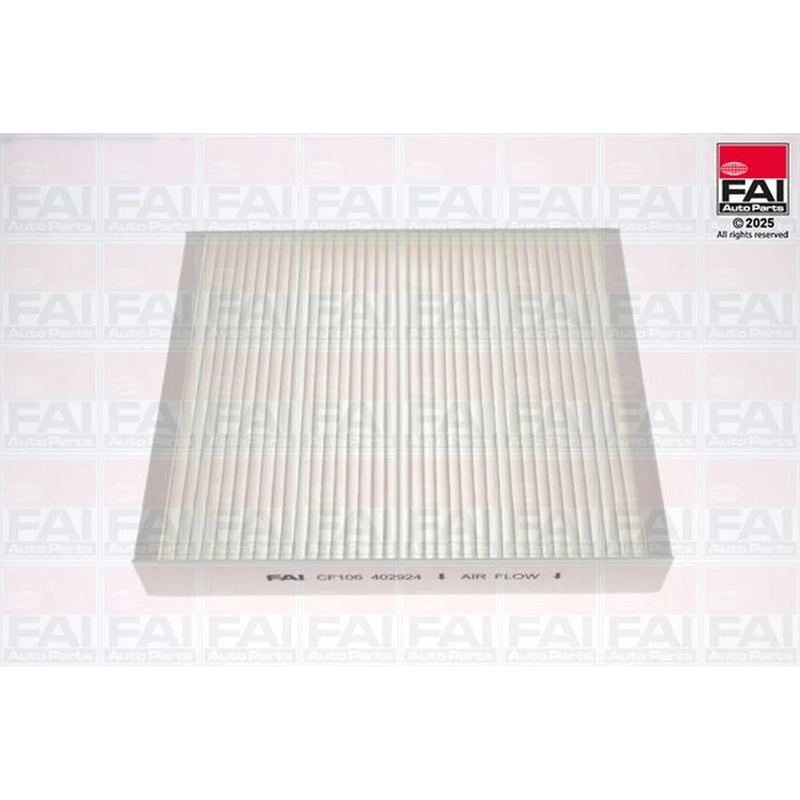 FAI Cabin Air Filter (Pollen Filter) fits Cadillac Srx 2009-2016 2.8 3.0 3.6