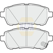 NAPA Front Brake Pad Set NBP1013