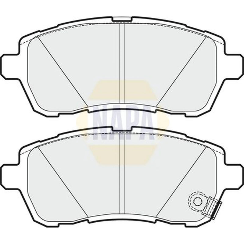 NAPA Front Brake Pad Set NBP1013