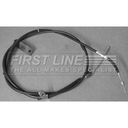 First Line Handbrake Cable Right Rear fits Mitsubishi L200 1996-2007 2.5 2.8 3.0