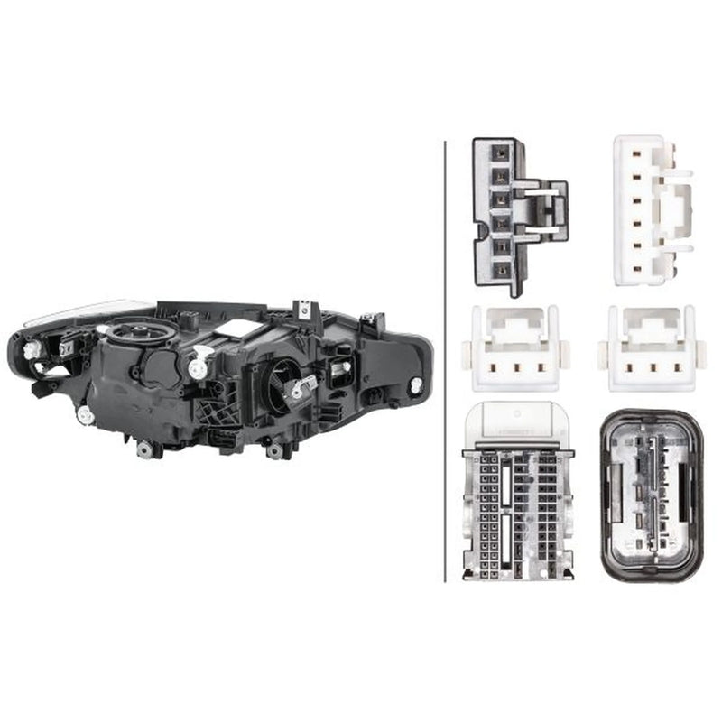 Hella Headlight Headlamp LED Left fits BMW 3 2011-2019