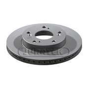 Juratek Front & Rear Brake Discs & Pads fits Honda Civic VII 2000-2005 1.4 1.6