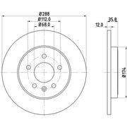 DON Front & Rear Brake Discs & Pads fits Audi A4 B7 2005-2009 2.0 2.7 3.2