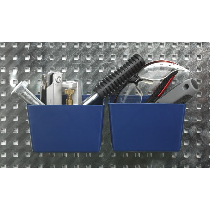 Siegen 34pc Wall Tool Storage Pegboard Set 460 x 560mm Garage Tool Rack Tidy Sealey  - Dynamic Drive