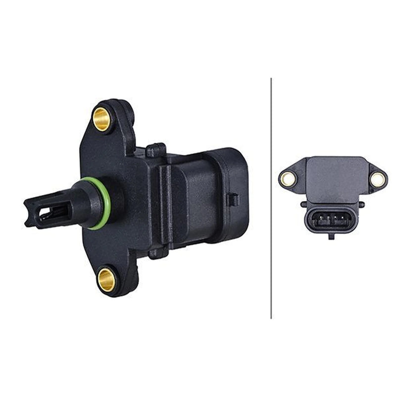 Hella Turbo Boost Pressure Sensor fits Fiat Brava 1995-2001 1.6
