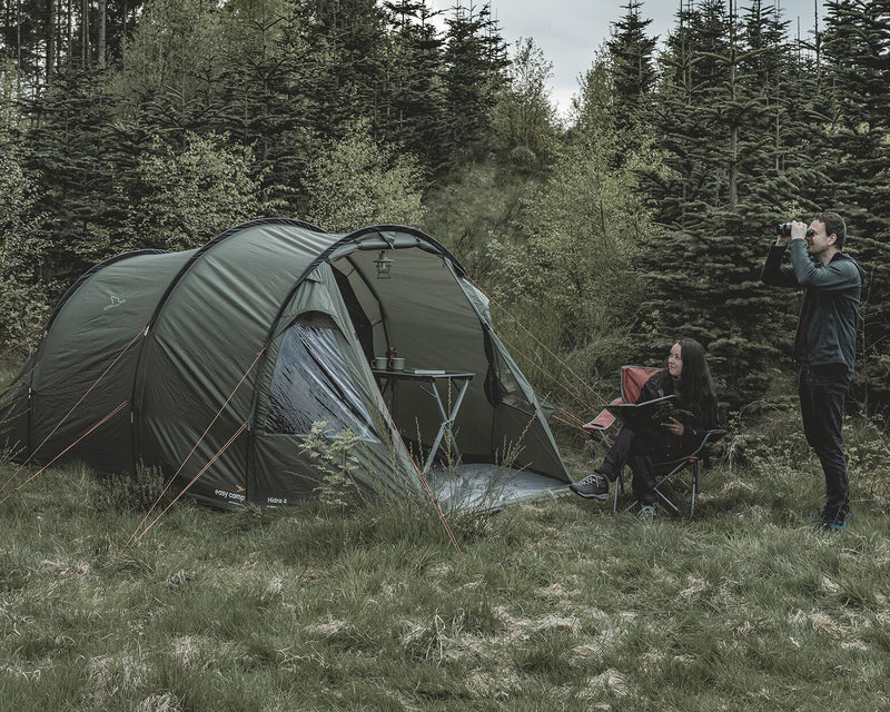 Easy Camp Hidra 4 Pole Tent Green 4 Person Easy Camp - Dynamic Drive