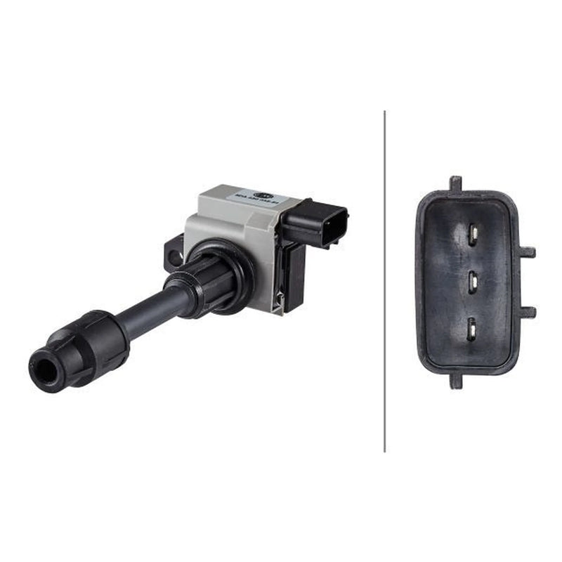 Hella Ignition Coil Pack Right fits Nissan Terrano II 2000-2004 3.5