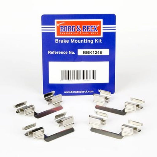 Borg & Beck Brake Pad Accessory Fitting Kit Front BBK1246