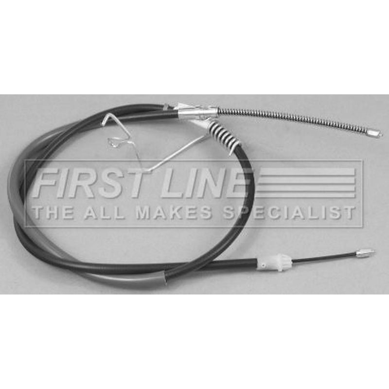First Line Handbrake Cable Left Rear fits Ford Transit Platform 2000-2006 2.0