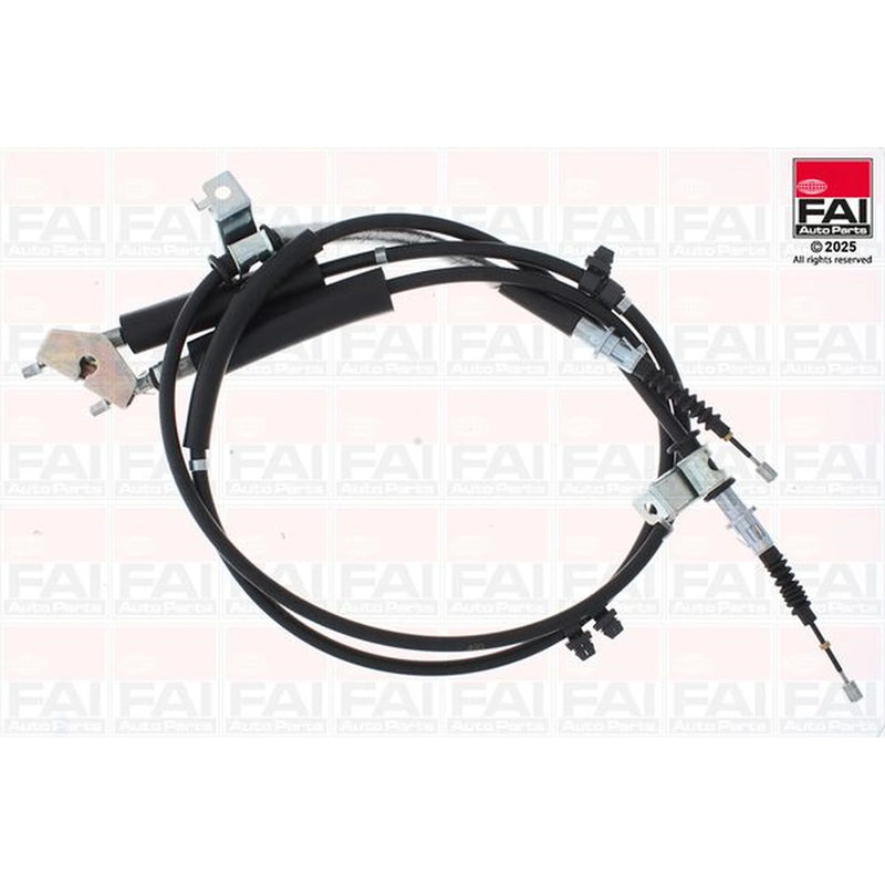 FAI Handbrake Cable Centre fits Ford Ecosport 2013 on 1.0 1.5