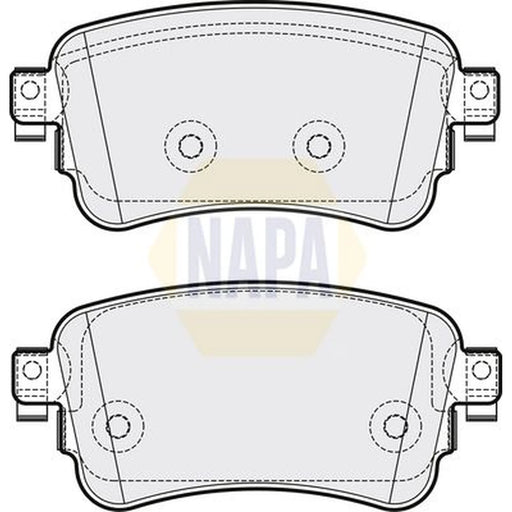 NAPA Rear Brake Pad Set NBP1205