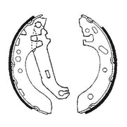 Mintex Brake Shoe Set Axle Kit fits Ford Courier Box Body 1996-2003 1.3 1.4 1.8