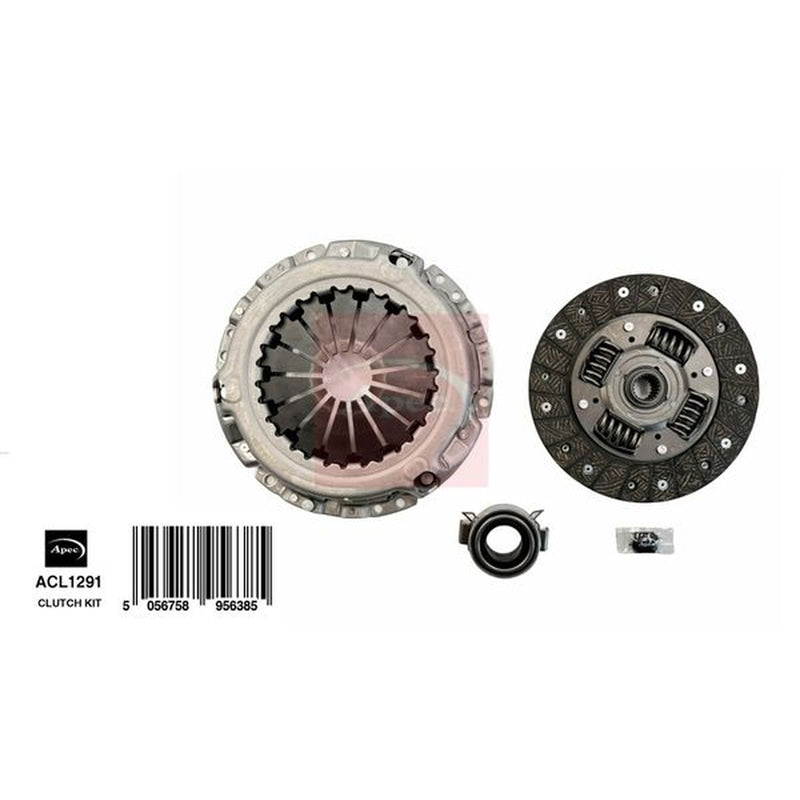 Apec Clutch Kit Set 3pc fits Toyota Auris 2007-2012 1.6