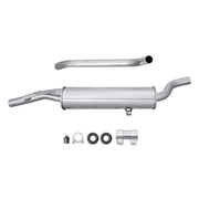 Hella End Silencer Rear fits VW Polo 1987-1994 1.0 1.3
