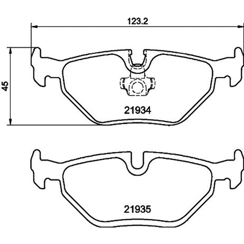 Mintex Front & Rear Brake Discs & Pads fits Saab 9-5 1998-2009 2.3 3.0